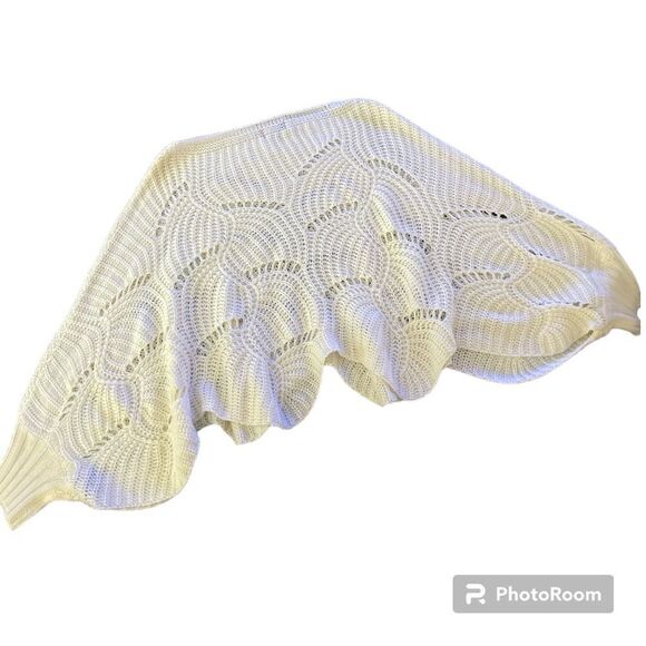 ❤️ Olia (Vici) Knit Bat Crochet Sweater ~ Size S  ❤️ - Picture 5 of 11